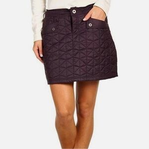 North Face quilted skirt